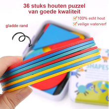 Afbeelding in Gallery-weergave laden, Educatief speelgoed - Vormpuzzel
