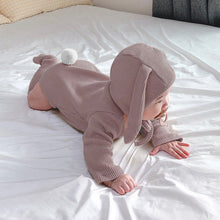 Afbeelding in Gallery-weergave laden, Bunny oren babybody met lange mouwen
