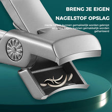 Afbeelding in Gallery-weergave laden, Stainless Steel Nail Clipper with Ring Lock
