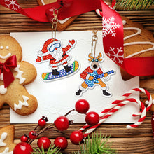 Afbeelding in Gallery-weergave laden, Kerst diamant schilderij sticker kit
