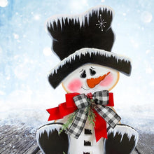 Afbeelding in Gallery-weergave laden, Kerstmis Sneeuwpop Decoratie
