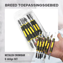 Afbeelding in Gallery-weergave laden, Metalen koevoet (6 stuks set)

