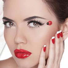 Afbeelding in Gallery-weergave laden, Glue-On French Manicure Nails Kit (100 stuks)
