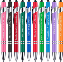 Afbeelding in Gallery-weergave laden, Funny Office Pennen (10 stuks / Zwarte Inkt)
