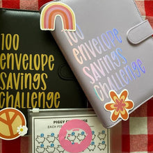 Afbeelding in Gallery-weergave laden, 100 Envelop Challenge Binder
