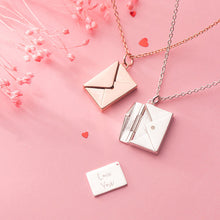 Afbeelding in Gallery-weergave laden, Metal Envelope Necklace
