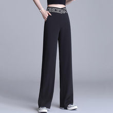 Afbeelding in Gallery-weergave laden, Pantalon met elastische tailleband

