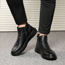 Afbeelding in Gallery-weergave laden, High-top leren Martin-laarzen in Britse stijl voor heren

