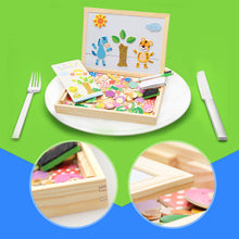 Afbeelding in Gallery-weergave laden, Magnetische Dieren Puzzel Tekentafel

