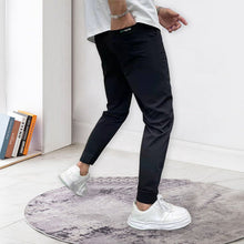 Afbeelding in Gallery-weergave laden, Hoge stretch skinny cargobroek met meerdere zakken voor heren
