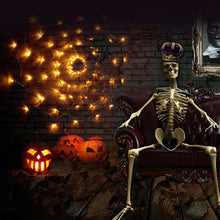 Afbeelding in Gallery-weergave laden, Halloween decoratieve verlichting Spinneweb LED-verlichting
