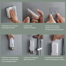 Afbeelding in Gallery-weergave laden, Handmatige zeepdispenser voor wandmontage

