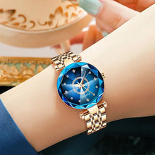Afbeelding in Gallery-weergave laden, Waterdicht horloge met sterrenhemel voor dames
