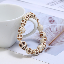 Afbeelding in Gallery-weergave laden, 🎃HALLOWEEN🎃Schedel Stijl Strand Armband
