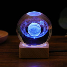Afbeelding in Gallery-weergave laden, 3D Galaxy Crystal Ball Nachtlampje Decorlamp
