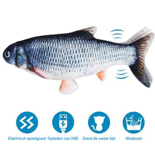 Afbeelding in Gallery-weergave laden, Pluche Simulatie USB Opladen Huisdier Vis Speelgoed
