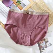 Afbeelding in Gallery-weergave laden, Plus maat katoenen middelhoge taille comfortabele ademende dames slip
