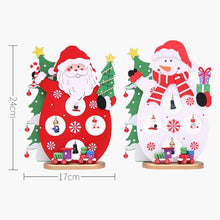 Afbeelding in Gallery-weergave laden, Houten kerstdecoratie met mini hangers
