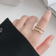 Afbeelding in Gallery-weergave laden, Dubbele rij geometrische verstelbare ring
