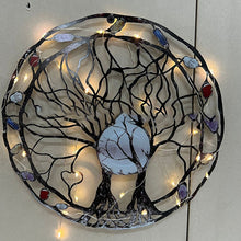 Afbeelding in Gallery-weergave laden, Circle of Life metalen boom wanddecoratie
