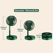 Afbeelding in Gallery-weergave laden, Mini telescopische opvouwbare ventilator
