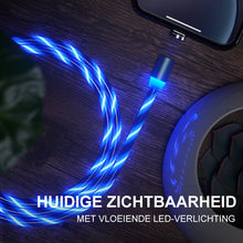 Afbeelding in Gallery-weergave laden, LED Magnetische 3 in 1 USB-oplaadkabel

