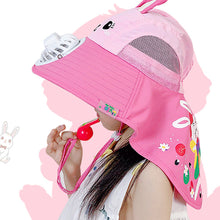 Afbeelding in Gallery-weergave laden, Children's Sun Hat
