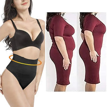 Afbeelding in Gallery-weergave laden, String met hoge taille voor buikcontrole
