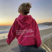 Afbeelding in Gallery-weergave laden, 'Dear Person Behind Me' Sweatshirt
