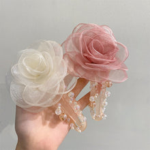 Afbeelding in Gallery-weergave laden, Elegante bloem haarclip
