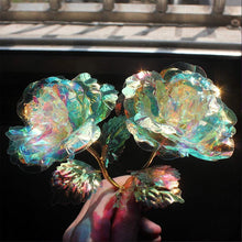 Afbeelding in Gallery-weergave laden, Kleurrijke Galaxy Rose met liefde
