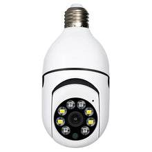 Afbeelding in Gallery-weergave laden, Opsporende draadloze 360° panoramische automatisch lichtcamera
