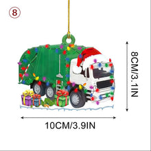Afbeelding in Gallery-weergave laden, Auto-Boot-Kerstijzer Ornament
