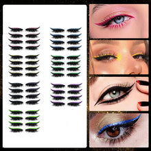 Afbeelding in Gallery-weergave laden, Herbruikbare eyeliner- en wimperstickers (4 paar)
