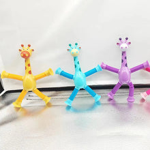 Afbeelding in Gallery-weergave laden, Telescopische giraffe speelgoed met zuignap
