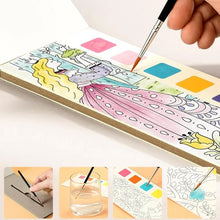 Afbeelding in Gallery-weergave laden, Pocket aquarel schilderen boek
