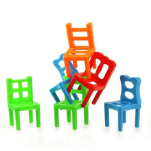Afbeelding in Gallery-weergave laden, Stoelen Stapelen Toren Evenwichtsspel
