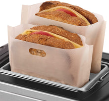 Afbeelding in Gallery-weergave laden, Zaktas voor toast met antiaanbaklaag（5 stuks）
