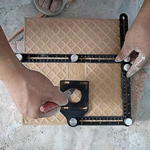 Afbeelding in Gallery-weergave laden, Zeszijdig hoekmeetinstrument van aluminiumlegering
