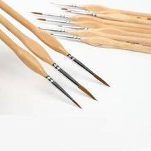 Afbeelding in Gallery-weergave laden, Fine Detail Penselen set (11 stuks)
