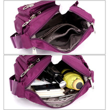 Afbeelding in Gallery-weergave laden, Meerlaagse nylon crossbody tas voor dames

