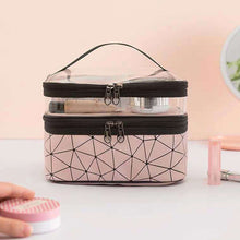 Afbeelding in Gallery-weergave laden, Dubbellaagse make-up tas
