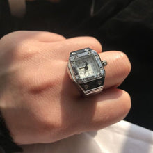 Afbeelding in Gallery-weergave laden, Ring met echt horloge voor koppels
