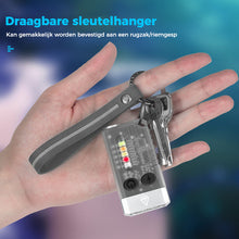Afbeelding in Gallery-weergave laden, Kleine krachtige EDC-zaklamp met rood UV-blauw licht
