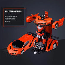 Afbeelding in Gallery-weergave laden, Afstandsbediening transformerende robotauto
