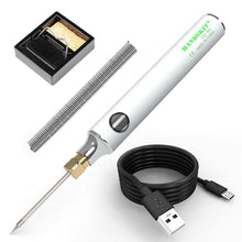 Afbeelding in Gallery-weergave laden, USB Portable Electric Soldering Iron Set
