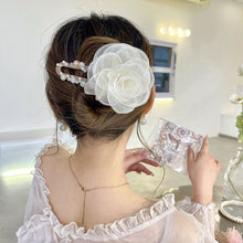 Afbeelding in Gallery-weergave laden, Elegante bloem haarclip
