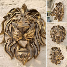 Afbeelding in Gallery-weergave laden, Lion Head Wall Mounted Art
