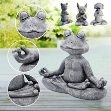Afbeelding in Gallery-weergave laden, Dierlijke meditatie hars ornament
