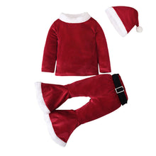 Afbeelding in Gallery-weergave laden, Fluwelen herfstoutfits voor kerstman
